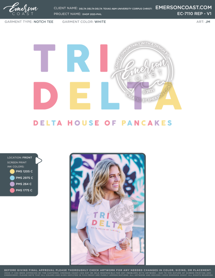 EC-7110 REP Delta Delta Delta Texas A&M University Corpus Christi DHOP 2025-PHIL