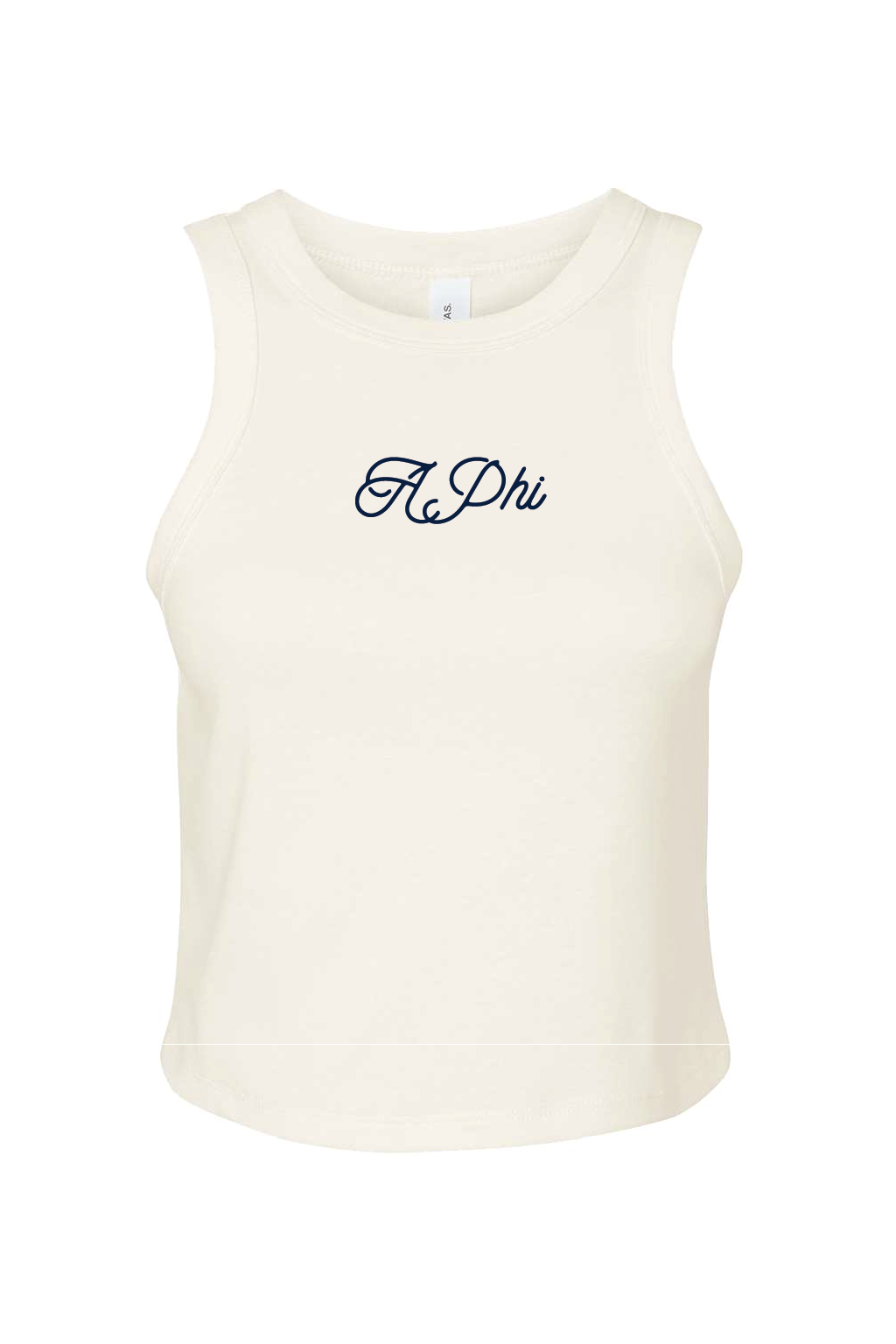 Alpha Phi Script Baby Tank