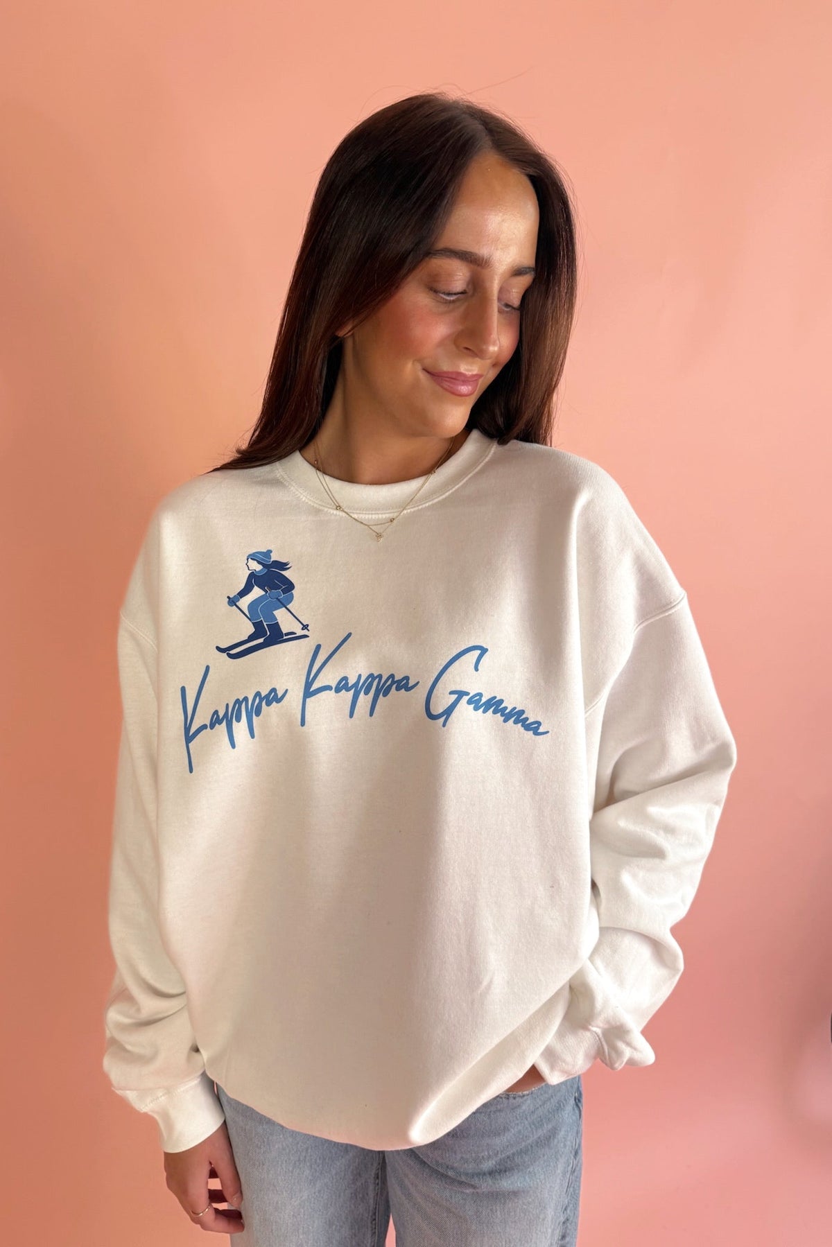 Kappa Ski Girl Crewneck