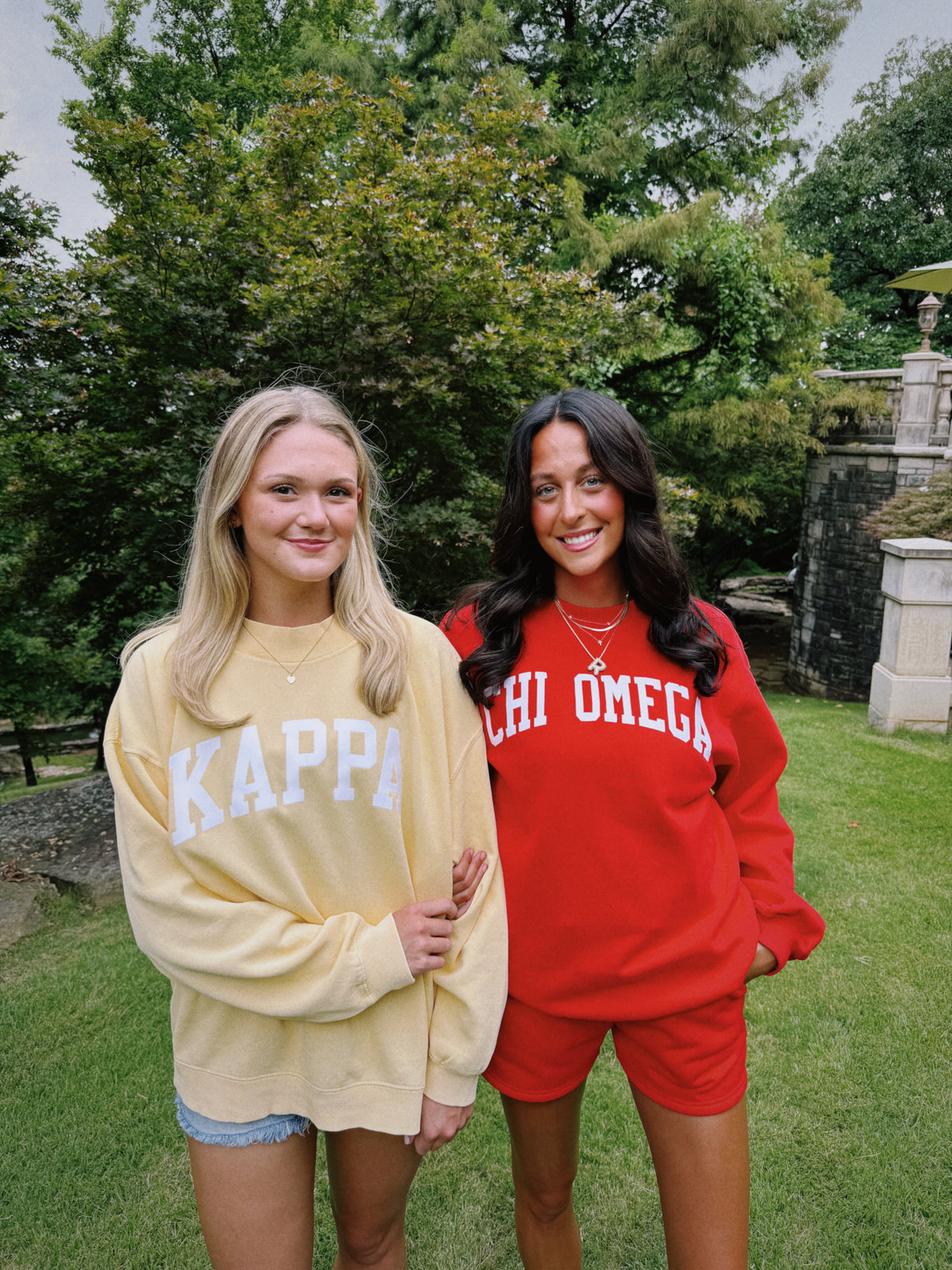 Kappa Light Yellow Mock Neck Sweatshirt