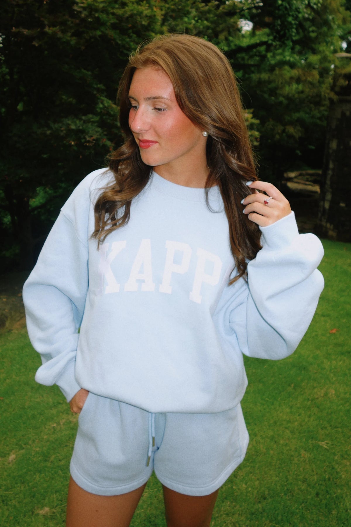 Kappa Varsity Light Blue Breeze Set