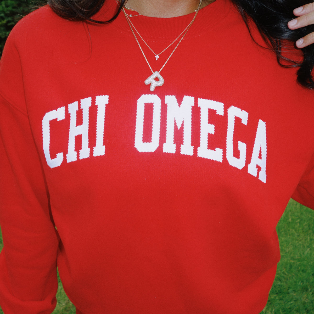 Chi Omega Red Varsity Breeze Set – Emerson Coast