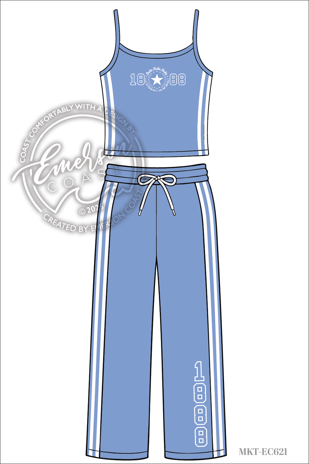 Tri Delta Sideline Track Set