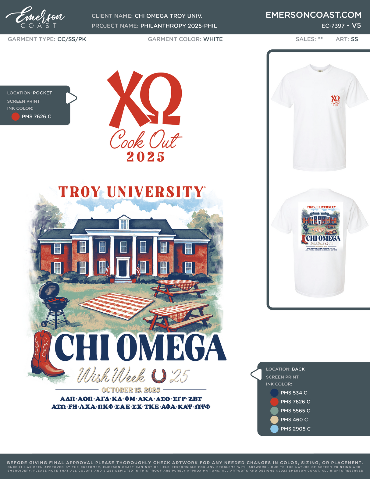 EC-7397 Chi Omega Troy University Philanthropy 2025-PHIL