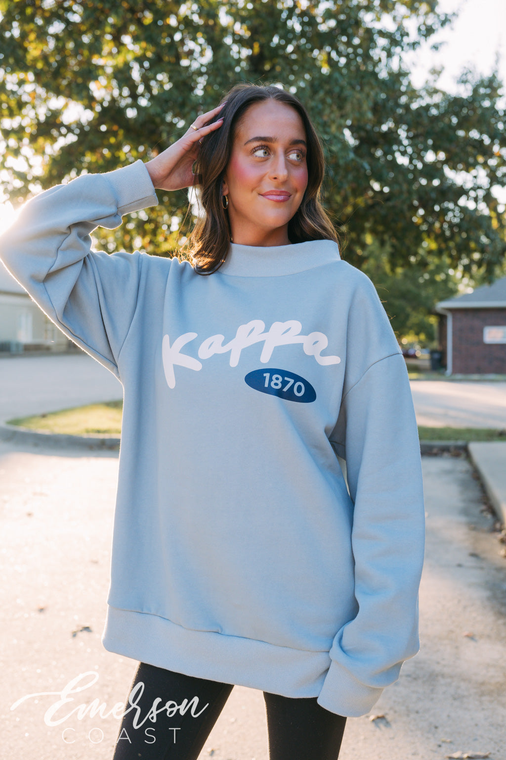 Emerson Coast Heavyweight Mock Neck Sweatshirt