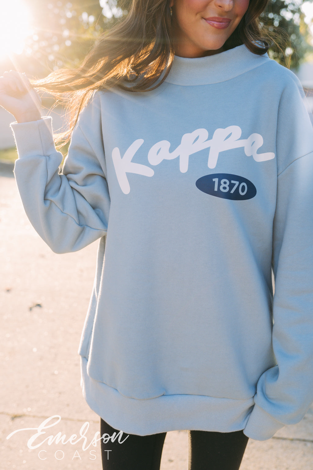 Emerson Coast Heavyweight Mock Neck Sweatshirt