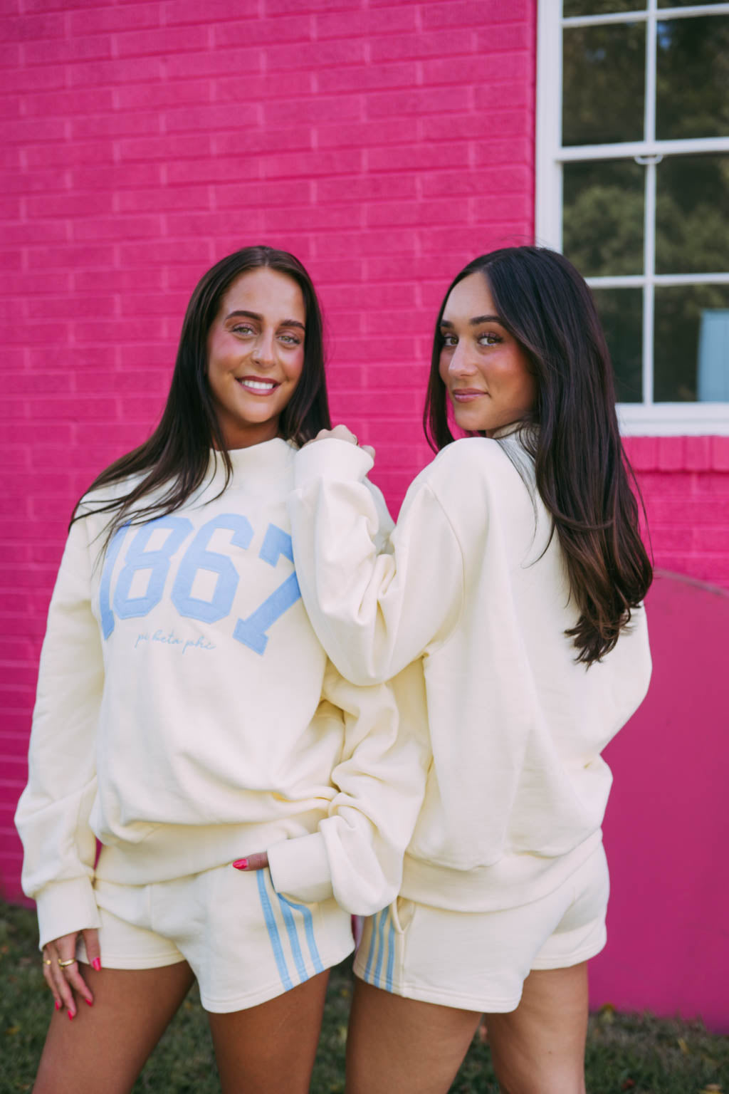 Pi Beta Phi Vintage Varsity Mockneck