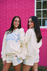 Pi Beta Phi Vintage Varsity Mockneck