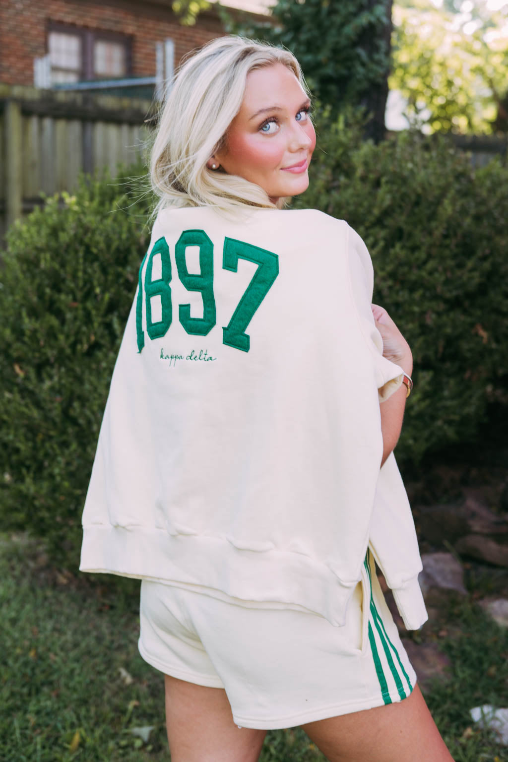 Kappa Delta Vintage Varsity Mockneck
