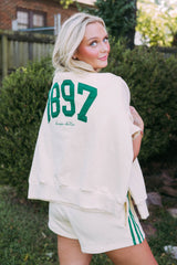 Kappa Delta Vintage Varsity Mockneck