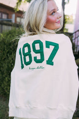 Kappa Delta Vintage Varsity Mockneck