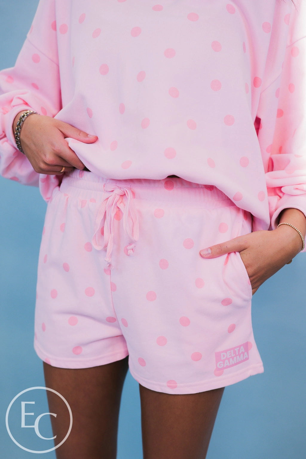 Emerson Coast Pink Polka Dot Set