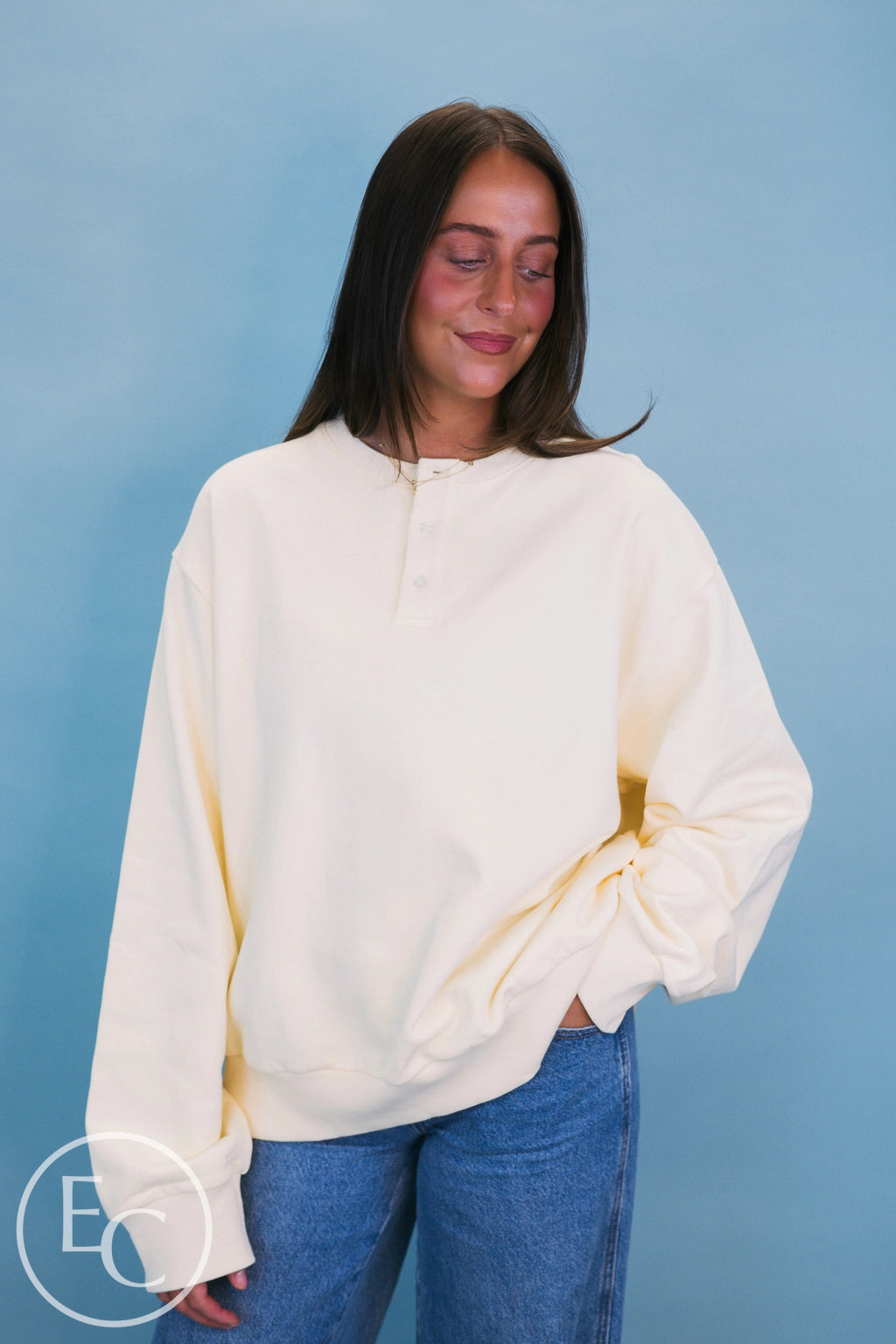 Emerson Coast Boardwalk Henley Sweatshirt