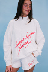 Kappa Kappa Gamma Red Script Set