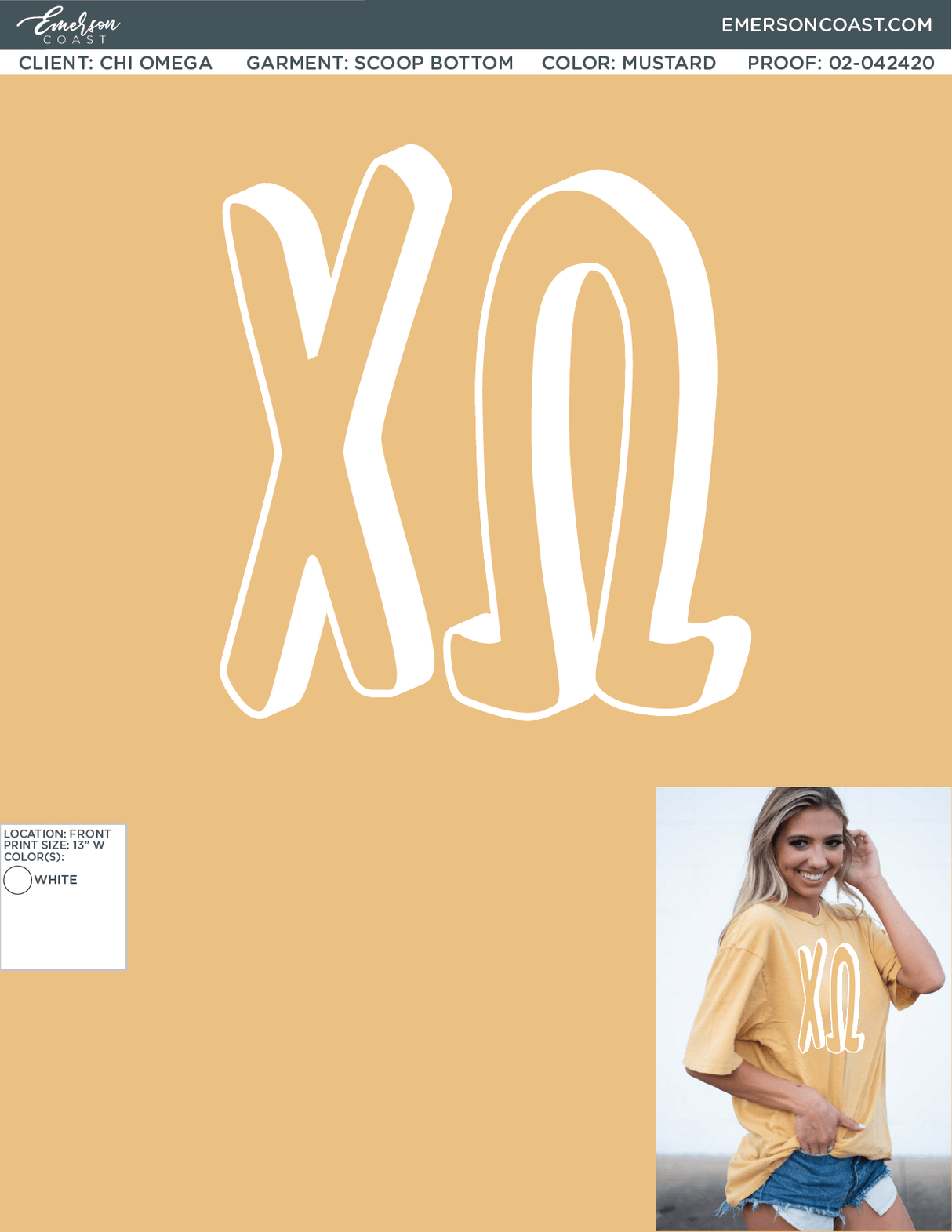 02-042420 Chi Omega University of South Carolina First Round 2020-01