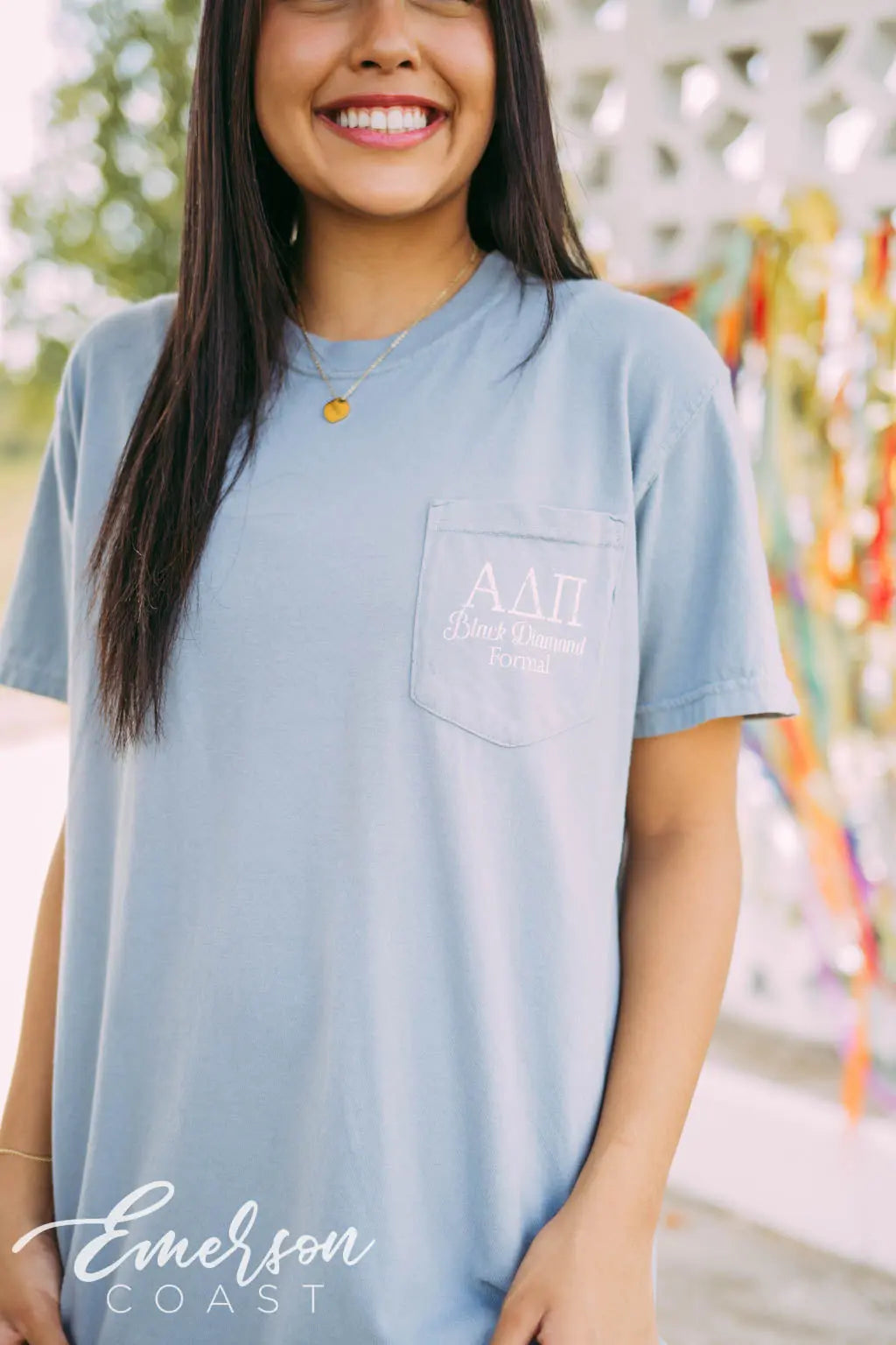 Alpha Delta Pi Black Diamond Formal Shirt