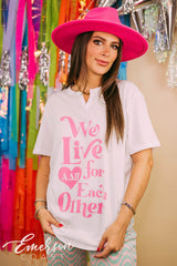 ADPi WLFEO Heart Notch Tee