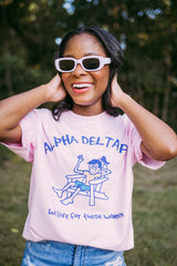 ADPi We Live for These Women Tee