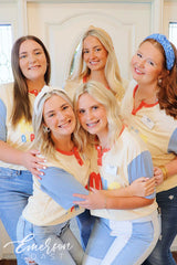 Alpha Delta Pi RMHC Colorblock Henley