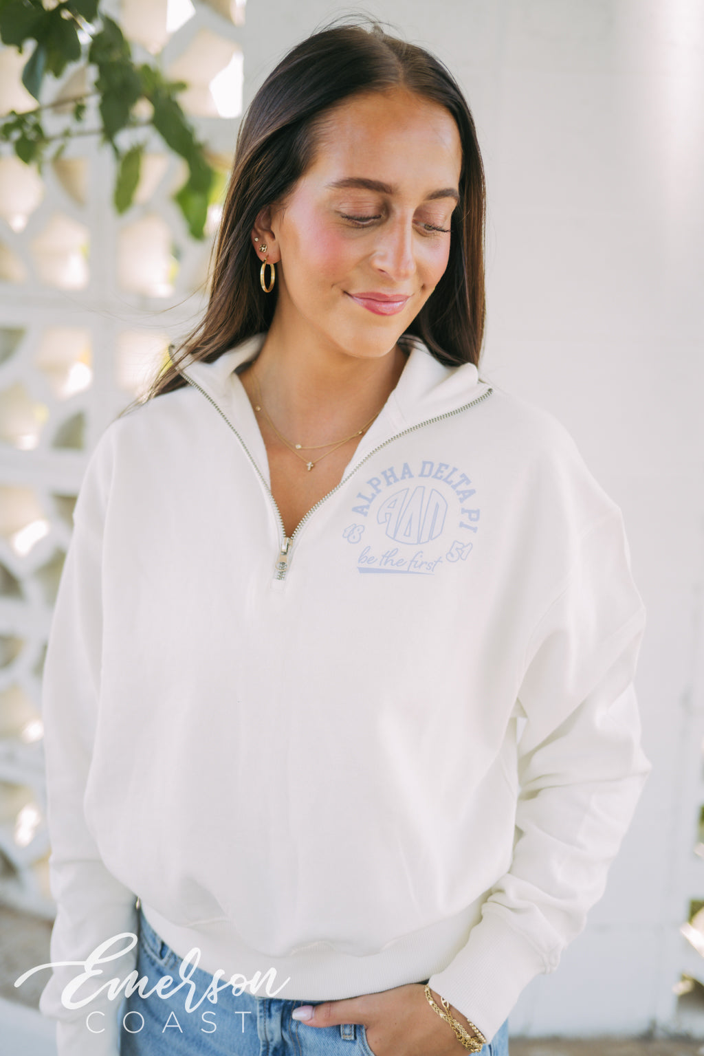Alpha Delta Pi PR Quarter Zip