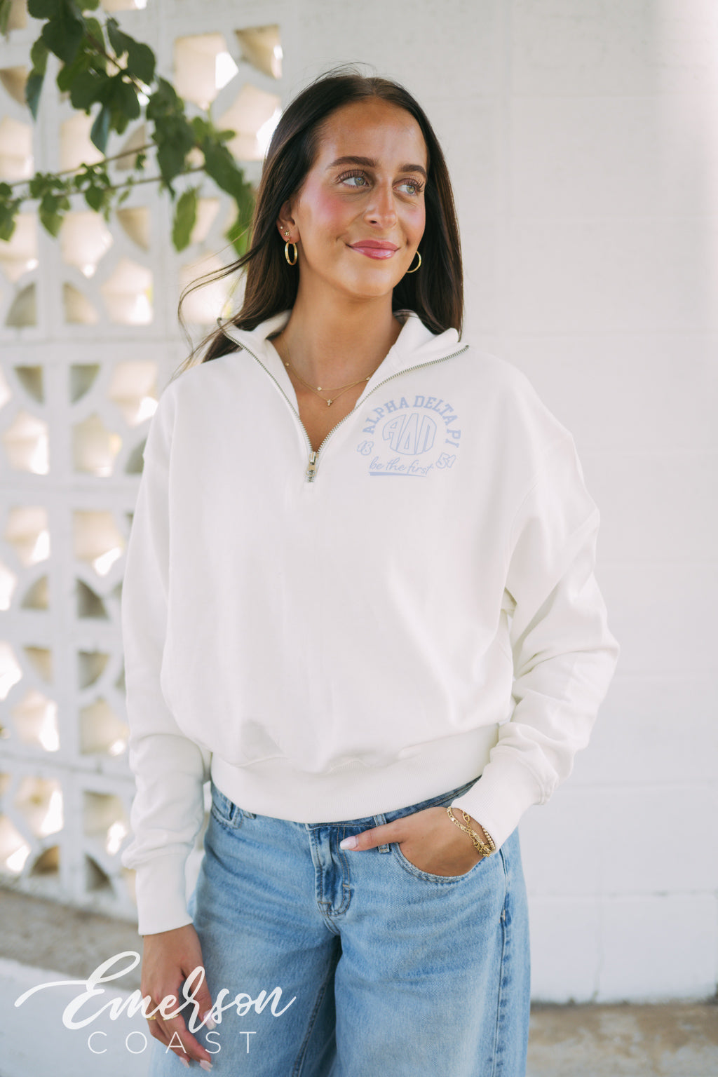 Alpha Delta Pi PR Quarter Zip
