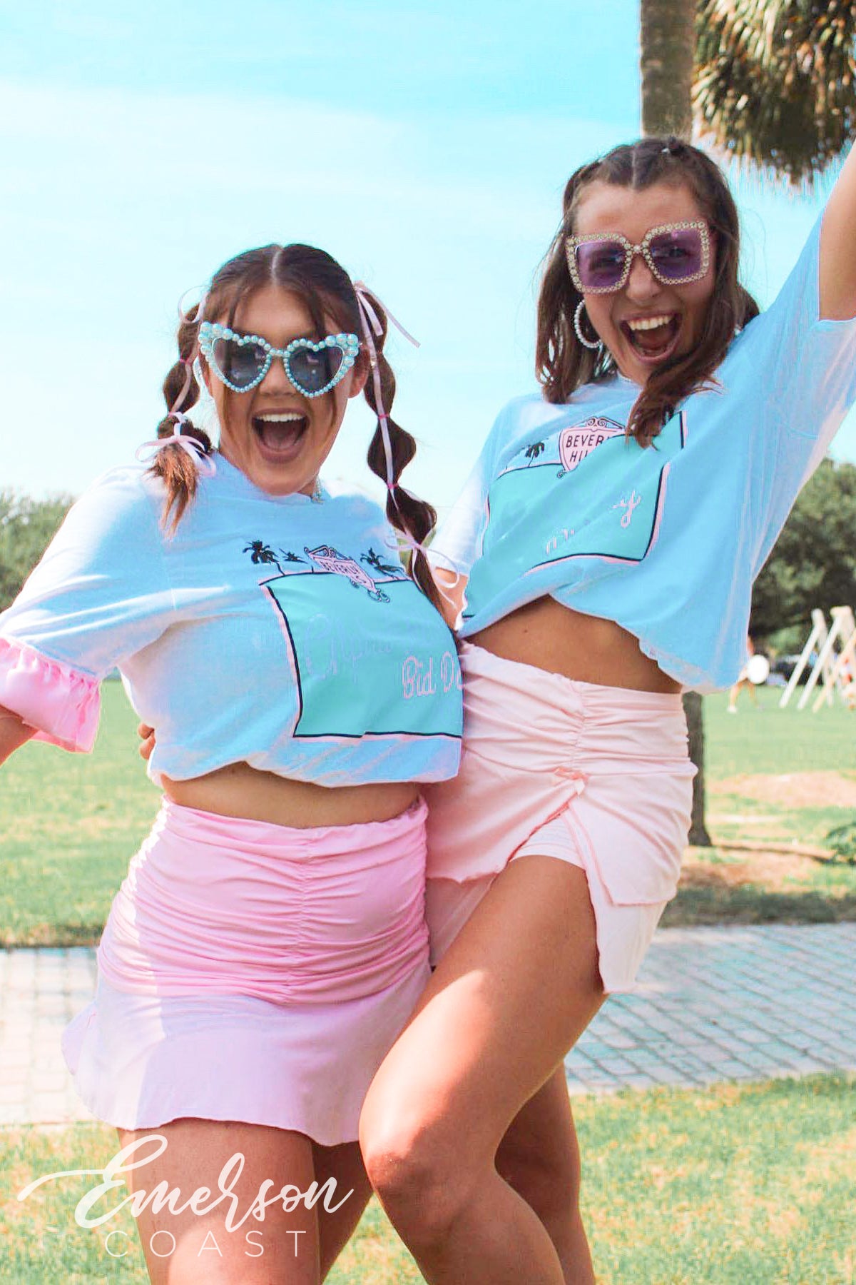 Alpha Delta Pi Beverly Hills Bid Day Tee