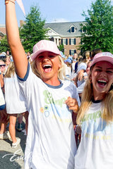 Camp ADPi Bid Day Ringer Tee