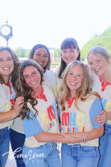 Alpha Delta Pi RMHC Colorblock Henley
