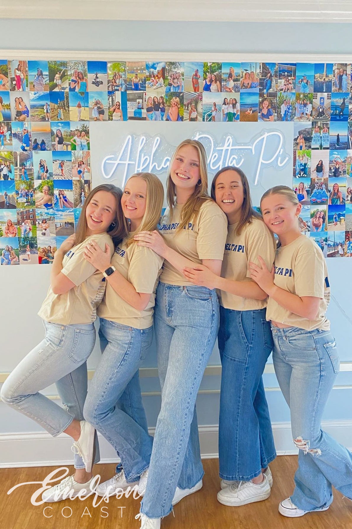 Alpha Delta Pi Different Ways ADPi Says I Love You Tee