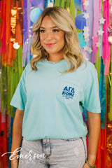 Alpha Gamma Delta Rome in the Foam Pocket Tee