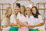 Alpha Gamma Delta To Cherish Friendships Vneck Tee