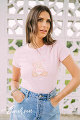 Alpha Chi Omega Bear Baby Tee