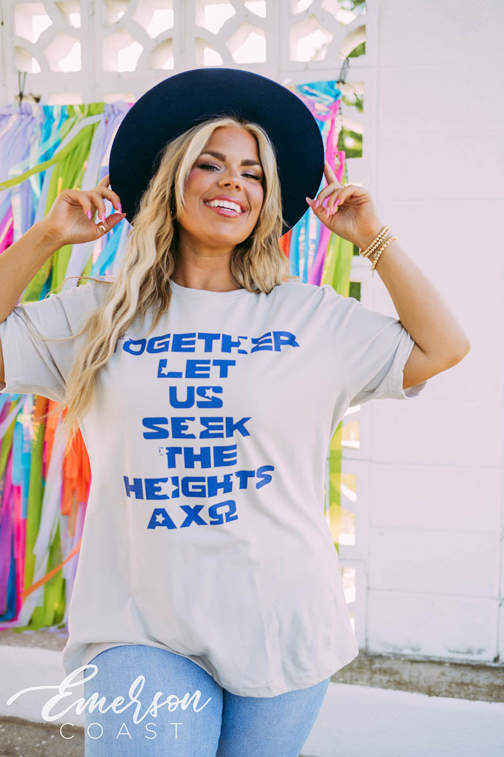 Alpha Chi Omega Seek the Heights Tee