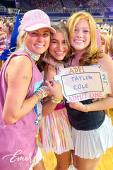 Alpha Delta Pi East Carolina University Admit One Ticket Bid Day Tee