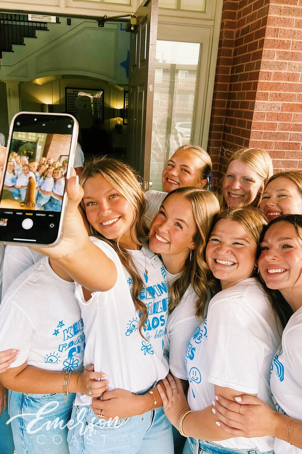 Alpha Delta Pi Missouri State University Keeping Families Close Philanthropy Tee