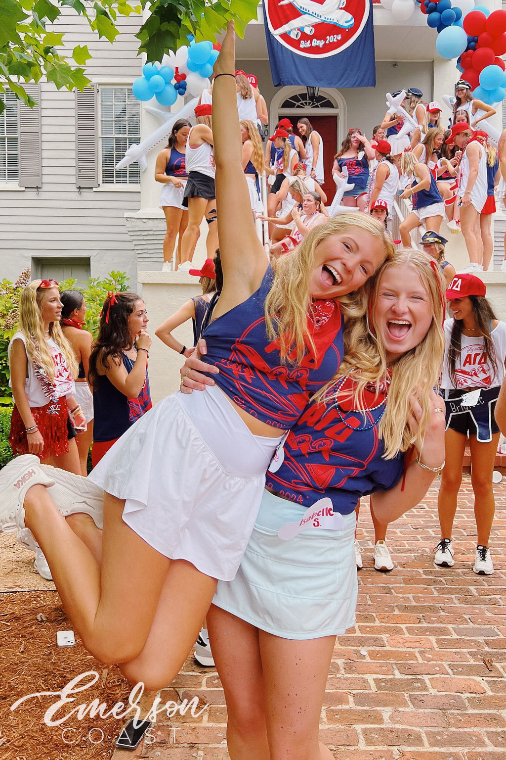 Alpha Gamma Delta Georgia College and State University Fly With AGD Bid Day Tank