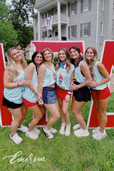 Alpha Gamma Delta Georgia College and State University Going For Gold Polish Week Tank