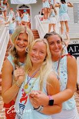 Alpha Gamma Delta Georgia College and State University Going For Gold Polish Week Tank