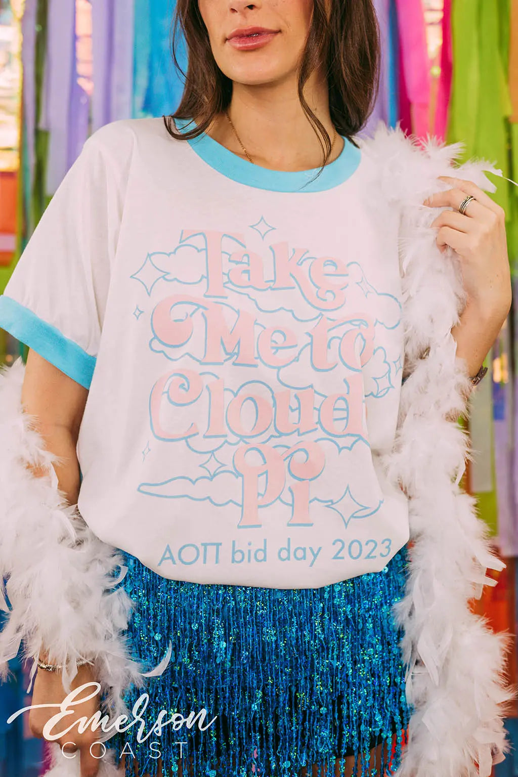 AOII Take Me to Could Pi Bid Day Tee