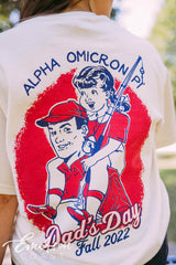 Alpha Omicron Pi Fishing Dad's Day Tee