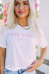 Alpha O Inspire Ambition Tshirt