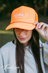 Alpha O Orange Established Hat
