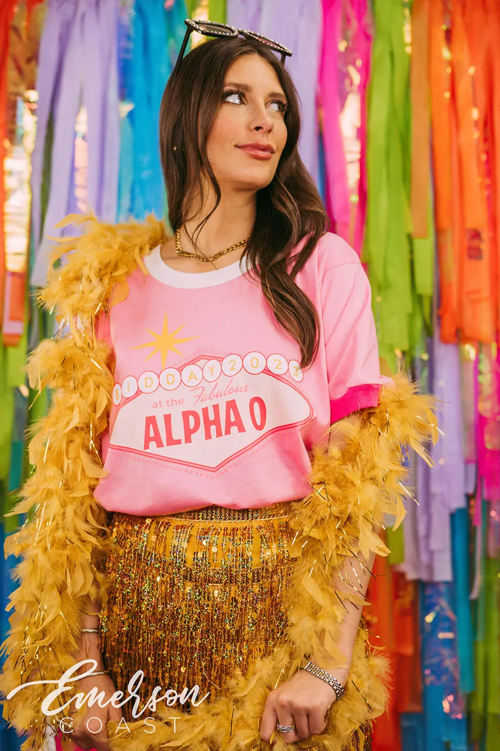 AOII Vegas Bid Day Tee