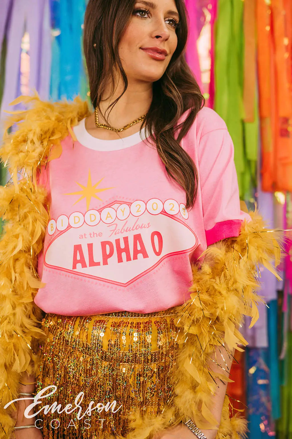 AOII Vegas Bid Day Tee