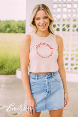Alpha Phi PR Colorblock Tank