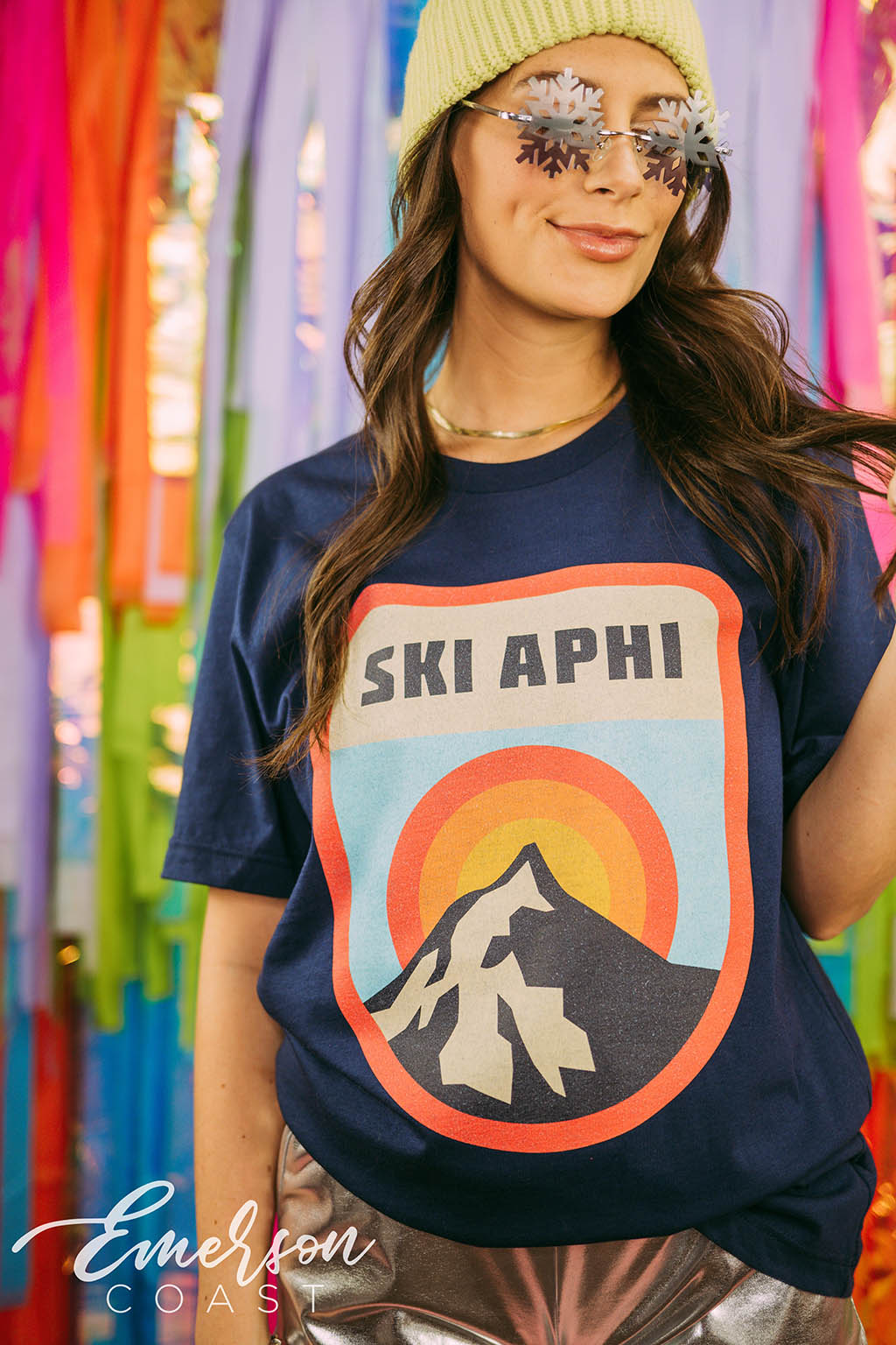 Alpha Phi Ski Tee