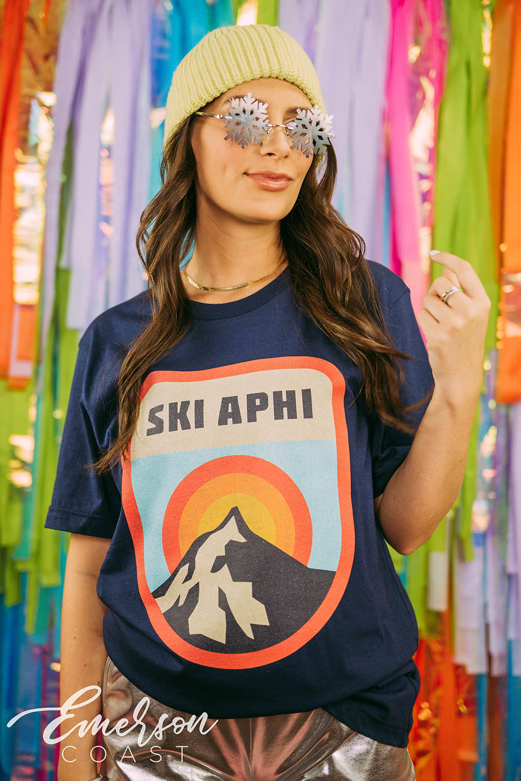 Alpha Phi Ski Tee