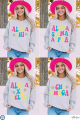 Bright Floral Crewneck