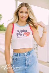 Alpha Phi Take Heart Take Part Colorblock Tank