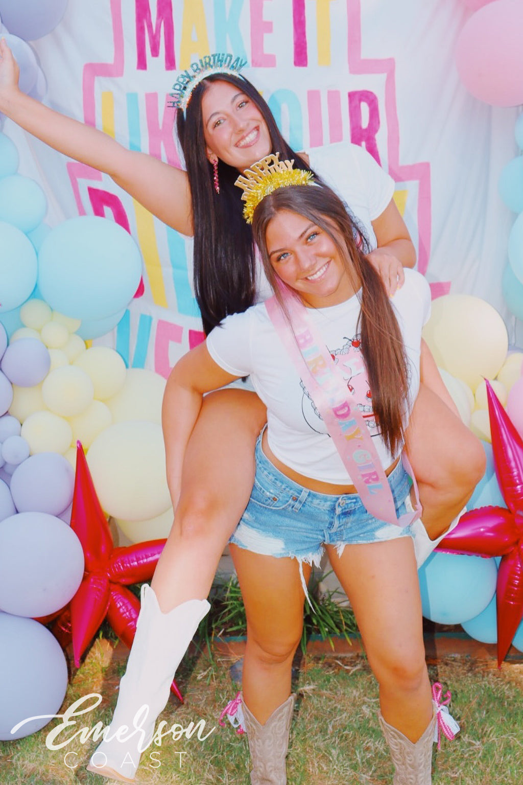 Alpha Sigma Alpha Central Arkansas University Birthday Bid Day Cake Baby Tee